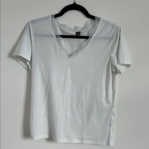 White full length top